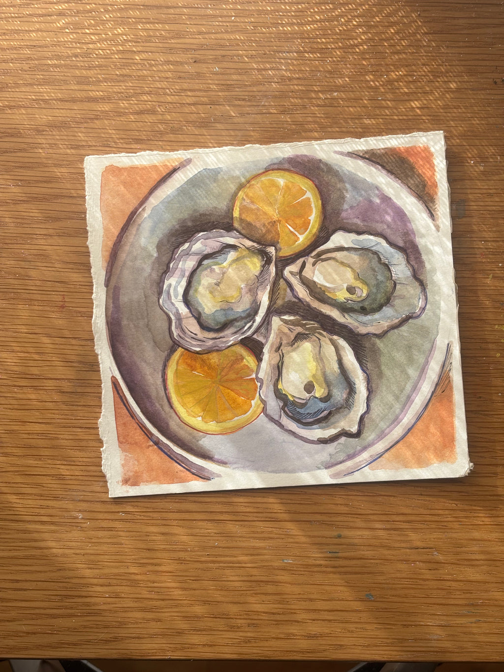 Oysters and Citrus